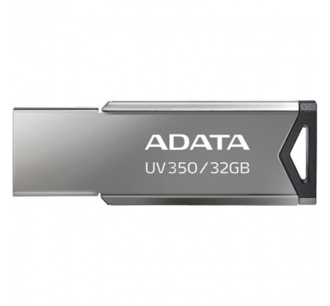USB флеш накопичувач ADATA 32GB UV350 Metallic USB 3.2 (AUV350-32G-RBK)