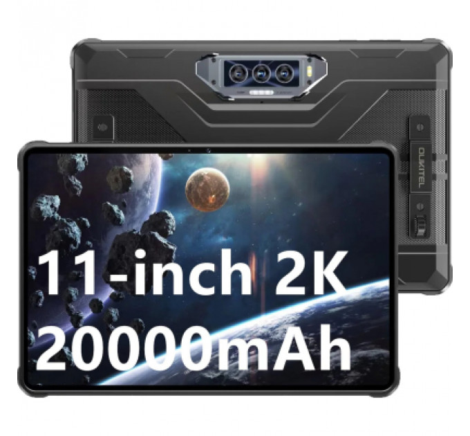 Планшет OUKITEL RT8 6/256GB Dual Sim Black (6931940747431)