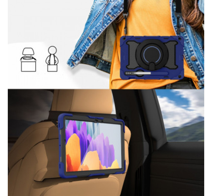 Чохол до планшета BeCover Samsung Galaxy Tab S9 (SM-X710/SM-X716)/S9 FE (SM-X510/SM-X516B) 11.0" Blue (710766)