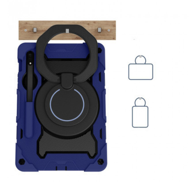 Чохол до планшета BeCover Samsung Galaxy Tab S9 (SM-X710/SM-X716)/S9 FE (SM-X510/SM-X516B) 11.0" Blue (710766)