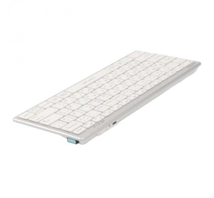 Клавіатура A4Tech FBX51C Wireless/Bluetooth White (FBX51C White)