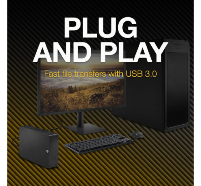 Зовнішній жорсткий диск 3.5" 20TB Expansion Desktop Seagate (STKP20000400)
