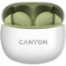 Canyon Навушники Canyon TWS-5 Green (CNS-TWS5GR)