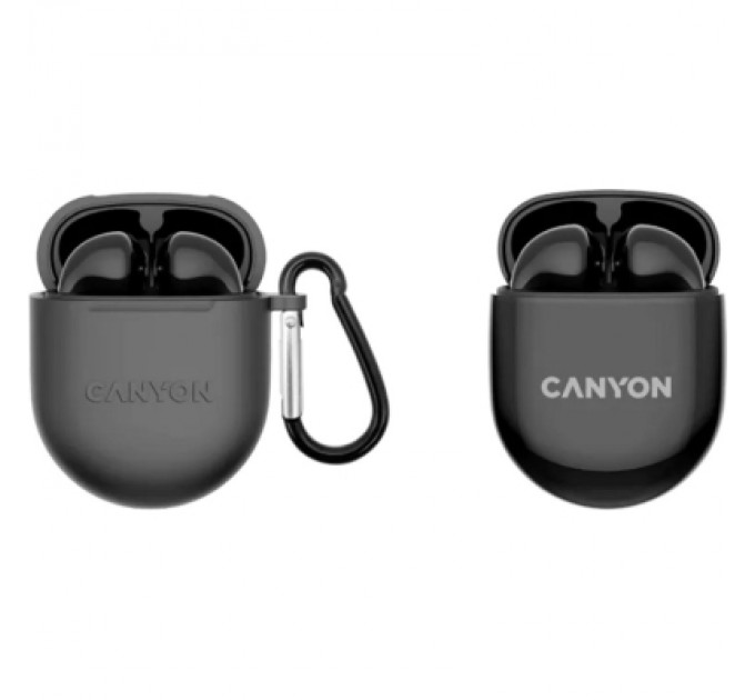 Canyon Навушники Canyon TWS-6 Black (CNS-TWS6B)