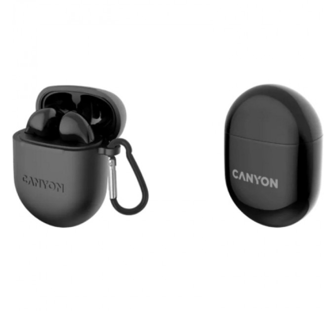 Canyon Навушники Canyon TWS-6 Black (CNS-TWS6B)