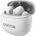 Canyon Навушники Canyon TWS-8 White (CNS-TWS8W)