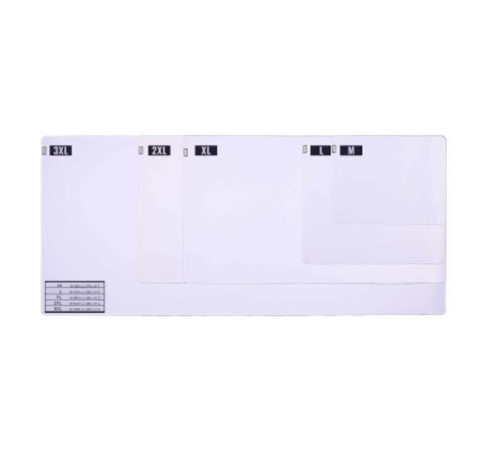 2E Килимок для мишки 2E Gaming Pro Speed M White (2E-SPEED-M-WH-PRO)