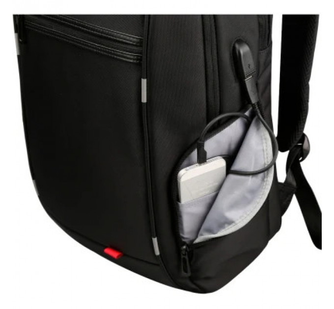 Рюкзак для ноутбука Tavialo 15.6" Smart TB20-1 black, 20л, 46х31х19см (TB20-124BL)