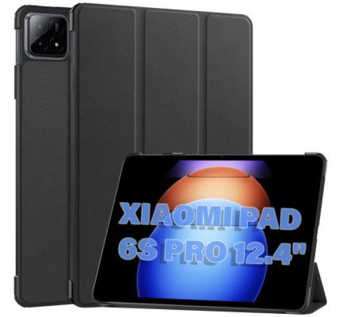 Чохол до планшета BeCover Smart Case Xiaomi Pad 6S Pro 12.4" Black (711083)