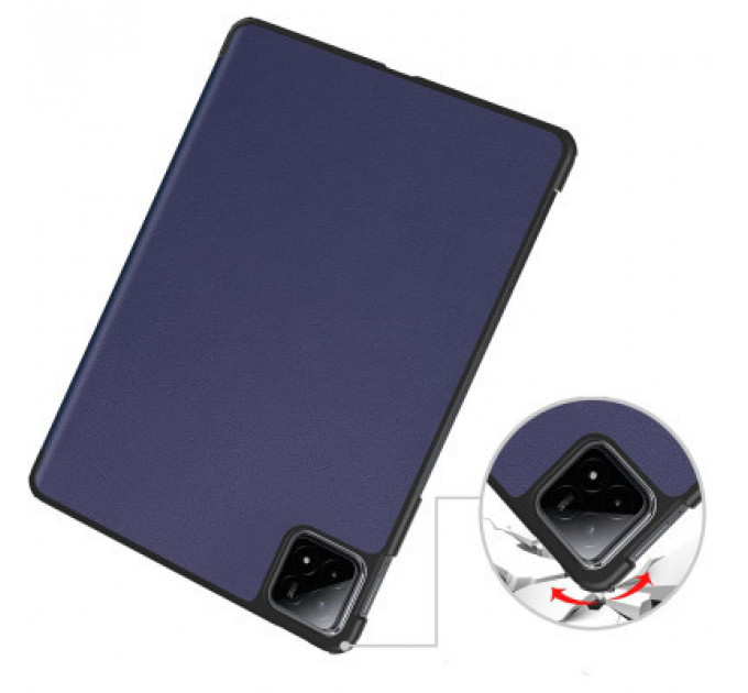 Чохол до планшета BeCover Smart Case Xiaomi Pad 6S Pro 12.4" Deep Blue (711084)