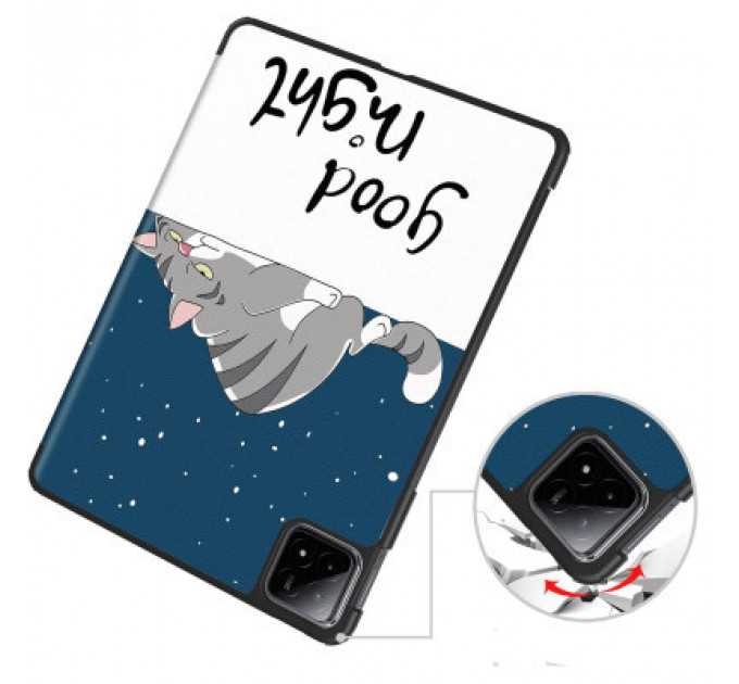 Чохол до планшета BeCover Smart Case Xiaomi Pad 6S Pro 12.4" Good Night (711088)