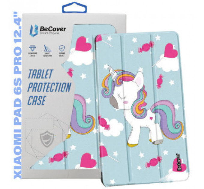 Чохол до планшета BeCover Smart Case Xiaomi Pad 6S Pro 12.4" Unicorn (711089)