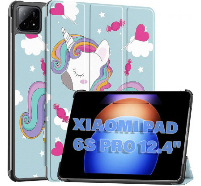 Чохол до планшета BeCover Smart Case Xiaomi Pad 6S Pro 12.4" Unicorn (711089)