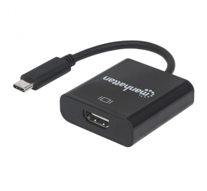 Перехідник USB3.1 Type-C to HDMI (F) Manhattan Intracom (151788)