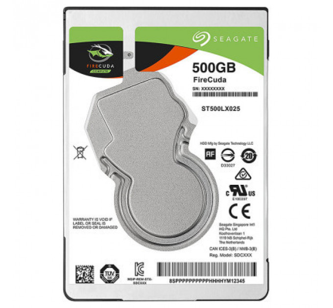 Жорсткий диск для ноутбука 2.5" 500GB Seagate (ST500LX025)