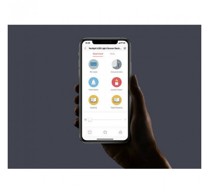 Настільна лампа Yeelight Light-sensitive desk lamp V1 Pro (Clamping version)Apple Homekit (YLTD13YL)