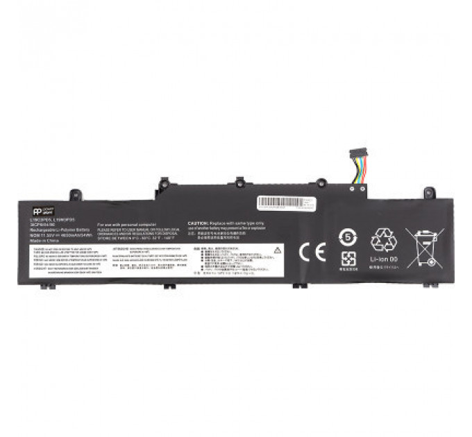 Акумулятор до ноутбука LENOVO ThinkPad T14S Series (L18C3PD2) 11.55V 4650mAh PowerPlant (NB482122)