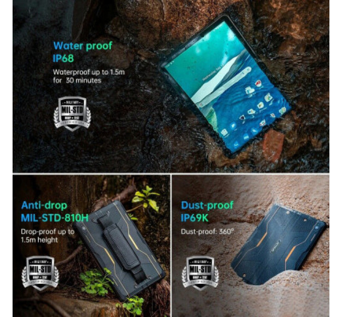 Планшет OUKITEL RT6 8/256GB /NFC/ LTE Black (6931940750233)