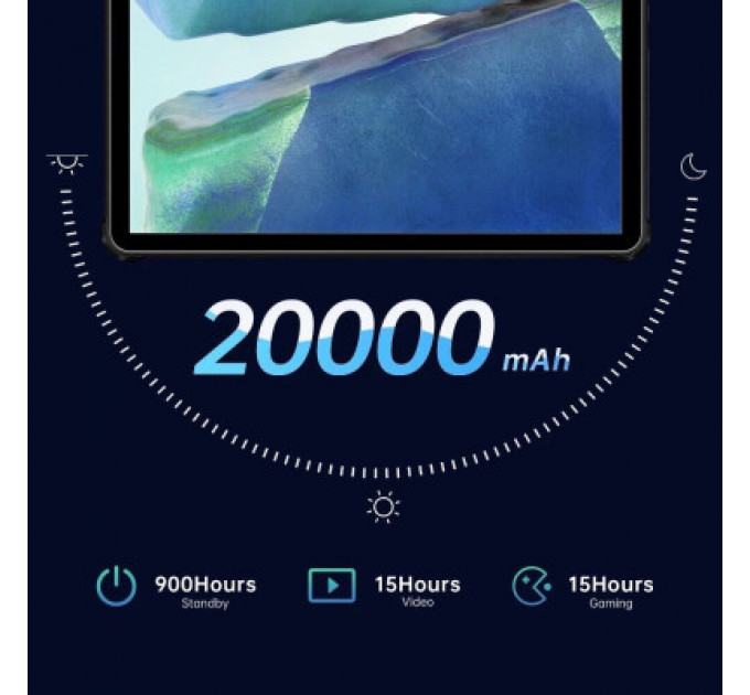 Планшет OUKITEL RT6 8/256GB /NFC/ LTE Black (6931940750233)