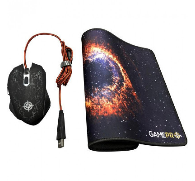 Мишка GamePro GS347 Combo 2 в 1 миша + ігрова поверхня (GS347)
