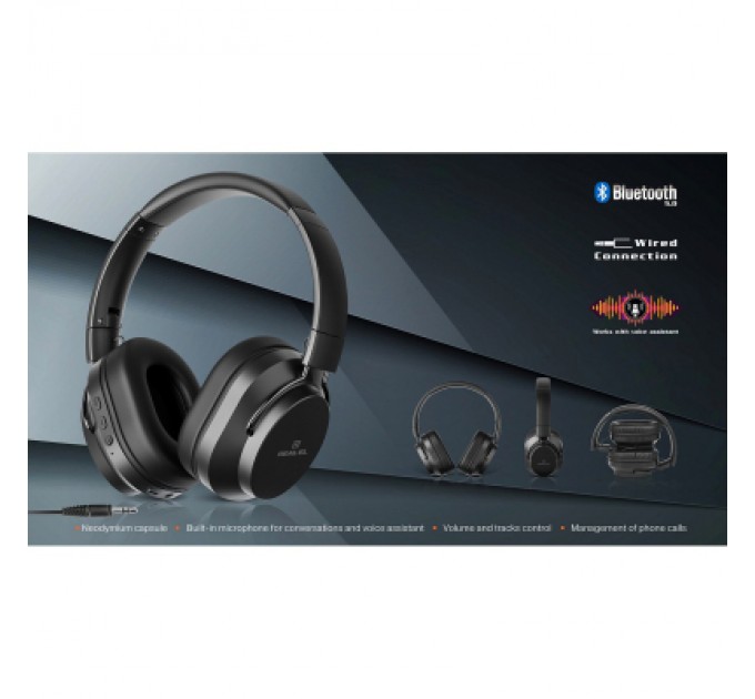 Навушники REAL-EL GD-860 Black