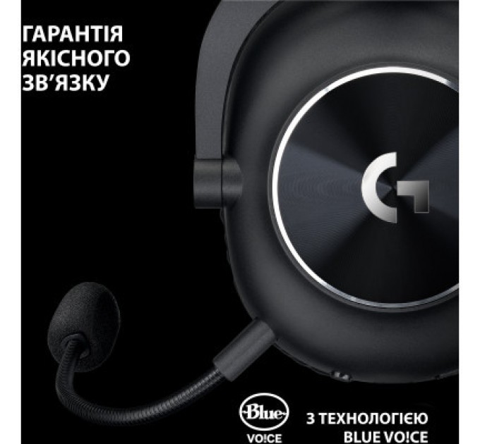 Навушники Logitech G Pro X 2 Lightspeed Wireless Black (981-001263)