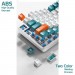 Aula Клавіатура Aula F2088 PRO Plus 9 Orange Keys KRGD Blue USB UA White/Blue (6948391234908)