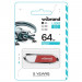 USB флеш накопичувач Wibrand 64GB Aligator Red USB 2.0 (WI2.0/AL64U7DR)