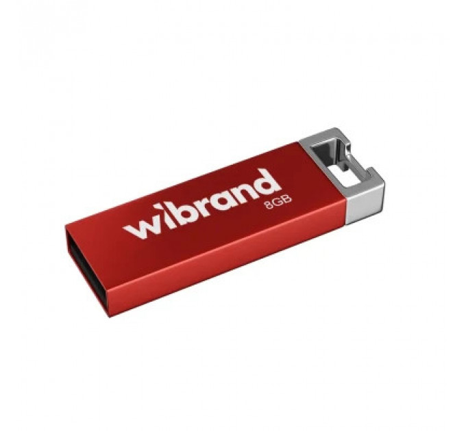 USB флеш накопичувач Wibrand 8GB Chameleon Red USB 2.0 (WI2.0/CH8U6R)
