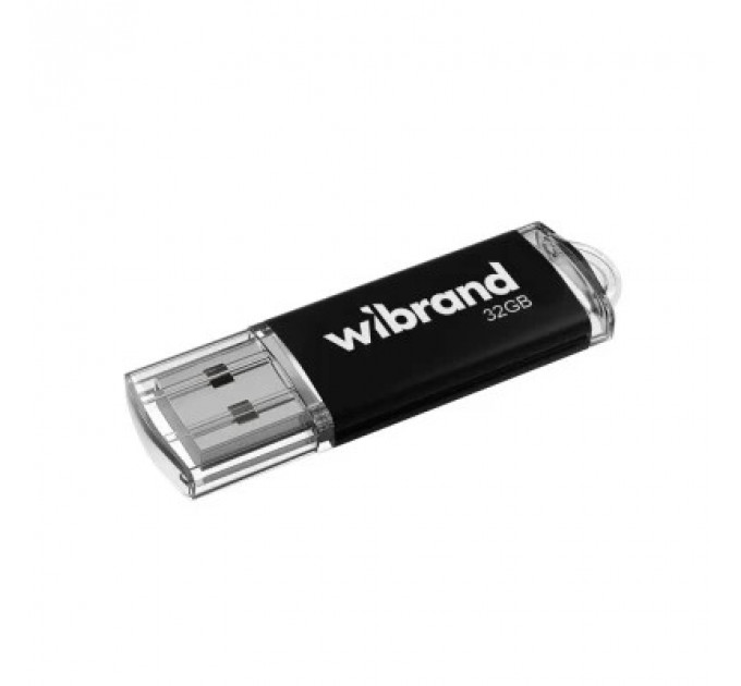 USB флеш накопичувач Wibrand 32GB Cougar Black USB 2.0 (WI2.0/CU32P1B)