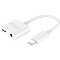 Перехідник Lightning to 3.5mm/Lightning 2LT-WH-BP Orico (CA912797)