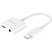 Orico Перехідник Lightning to 3.5mm/Lightning 2LT-WH-BP Orico (CA912797)