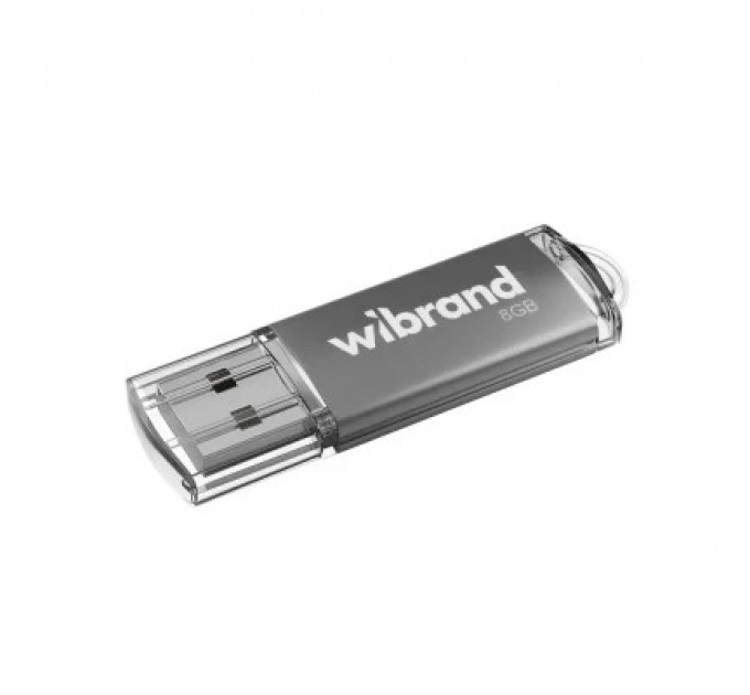 USB флеш накопичувач Wibrand 8GB Cougar Silver USB 2.0 (WI2.0/CU8P1S)