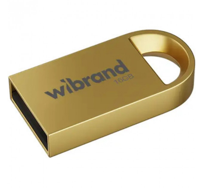 USB флеш накопичувач Wibrand 16GB lynx Gold USB 2.0 (WI2.0/LY16M2G)