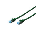 Digitus Патч-корд Digitus 0.5м, cat.5e, SF-UTP, AWG 26/7, green (DK-1531-005/G)