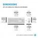 HP Комплект HP 230 Wireless UA White (3L1F0AA)
