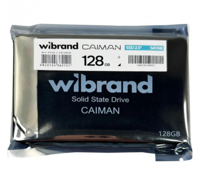 Накопичувач SSD 2.5" 128GB Caiman Wibrand (WI2.5SSD/CA128GB)