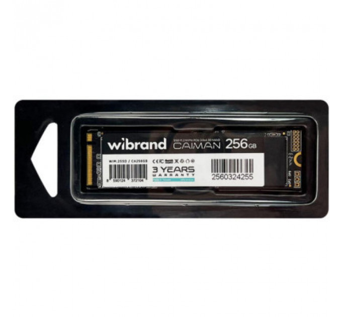 Накопичувач SSD M.2 2280 256GB Caiman Wibrand (WIM.2SSD/CA256GB)