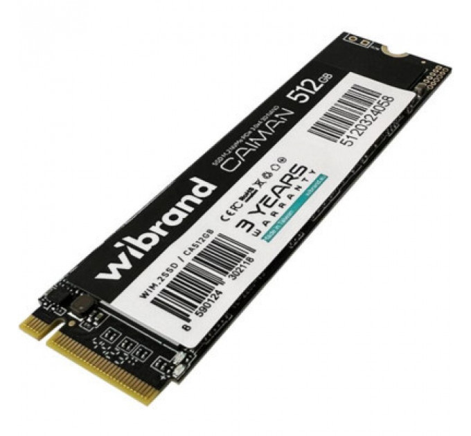 Накопичувач SSD M.2 2280 512GB Caiman Wibrand (WIM.2SSD/CA512GB)