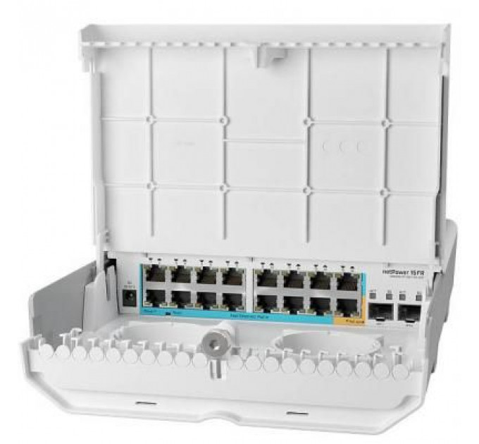 Комутатор мережевий Mikrotik CRS318-1Fi-15Fr-2S-OUT