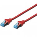 Digitus Патч-корд Digitus 1м, cat.5e, SF-UTP, AWG 26/7, red (DK-1531-010/R)
