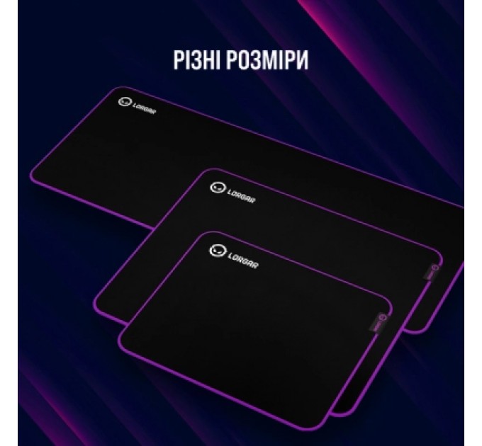 Lorgar Килимок для мишки Lorgar Main 319 Black/Purple (LRG-GMP319)