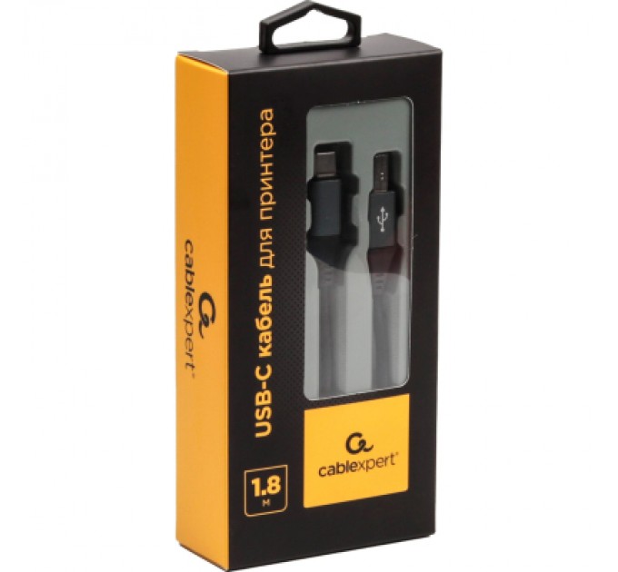 Cablexpert Кабель для принтера USB 2.0 СM/BM 1.8m Cablexpert (CCBP-USB2-СMBM-6)