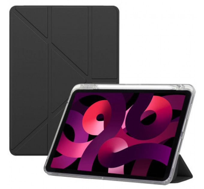 Чохол до планшета BeCover Ultra Slim Origami Transparent Apple iPad Air 11" M2 2024 Black (711389)