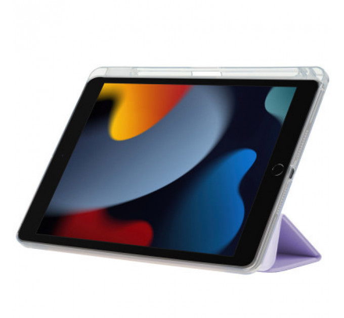 Чохол до планшета BeCover Ultra Slim Origami Transparent Apple iPad Air 11" M2 2024 Purple (711392)