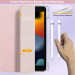 Чохол до планшета BeCover Ultra Slim Origami Transparent Apple Pencil Apple iPad 10.2 2019/2020/2021 Pink (711100)