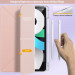 Чохол до планшета BeCover Ultra Slim Origami Transparent Apple Pencil Apple iPad Air (4/5) 2020/2022 10.9" Pink (711104)