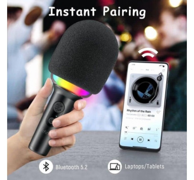 Мікрофон Fifine E2B Wireless Black (E2B)