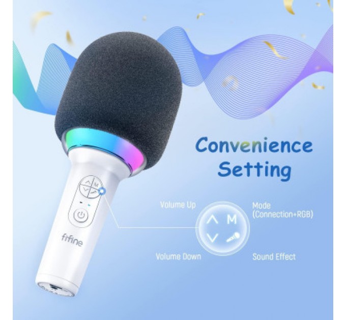 Мікрофон Fifine E2W Wireless White (E2W)