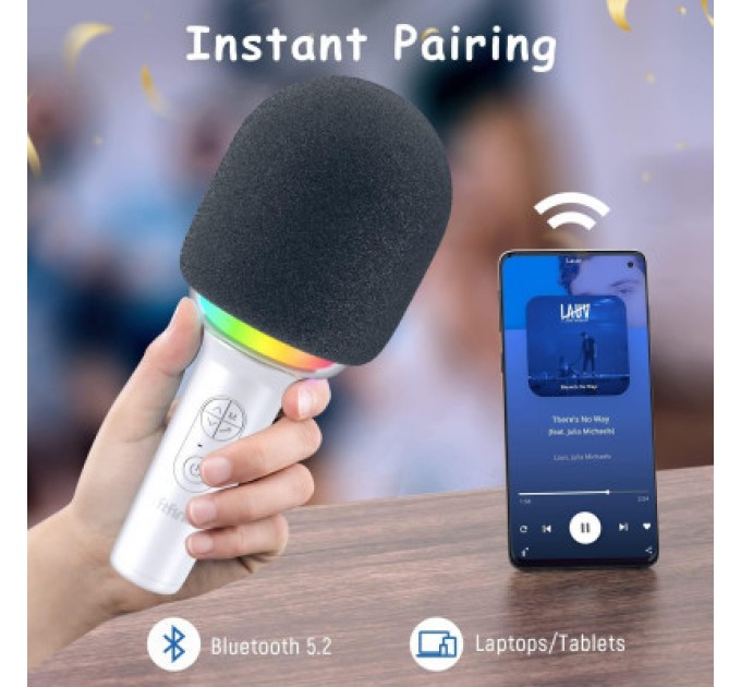 Мікрофон Fifine E2W Wireless White (E2W)